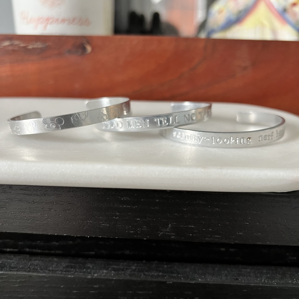 EUC Disney World bangles